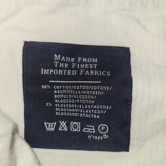 Polo Ralph Lauren Pants Mens 36x30 Tan Stretch Custom Fit Double Button - Picture 12 of 16